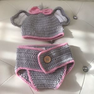 Hat and diaper cover